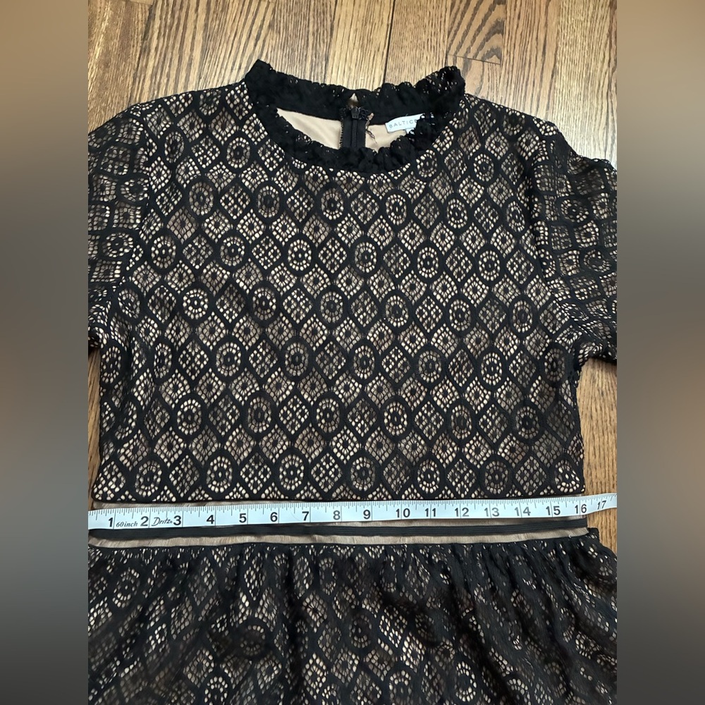 Baltic Born Windsor Lace Midi Dress, Black, Size XL - Picture 5 of 14